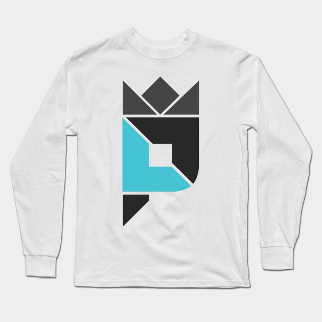 Lord Pigu Logo Merch White Long Sleeve T-Shirt by LordPigu